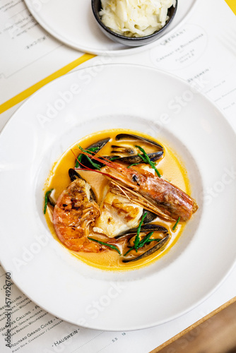 Bouillabaisse von oben