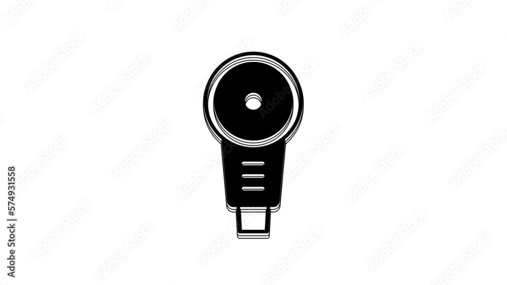 Black Angle grinder icon isolated on white background. 4K Video motion graphic animation Black Angle grinder icon isolated on white background. 4K Video motion graphic animation