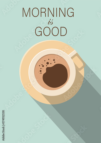 morning cup of coffee