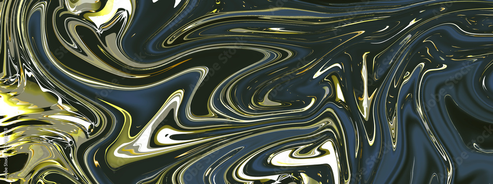 Abstract beautiful golden, blue holographic fluid curved wave liquid background. Luxurious fluid texture background. Design used for banner, poster, wallpaper, background and many more. Abstract beautiful golden, blue holographic fluid curved wave liquid background. Luxurious fluid texture background. Design used for banner, poster, wallpaper, background and many more.