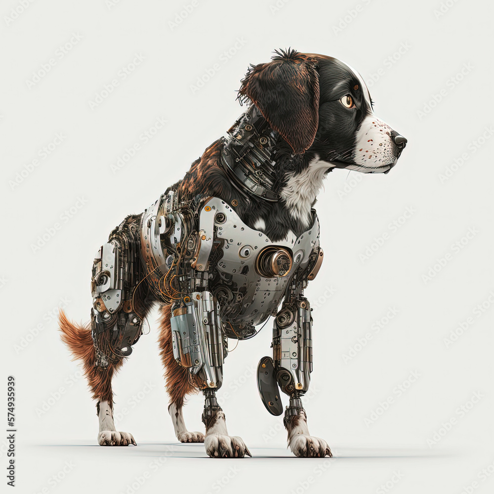 Perro Robot Cíborg Fotos, retratos, imágenes y fotografía de