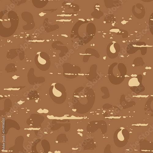 Modern Vector Seamless pattern of leopard skin for fabric, wallpaper, wrapping paper, crafting, texture and other. Animal jaguar skin vector, seamless cheetah skin vector, seamless cougar skin