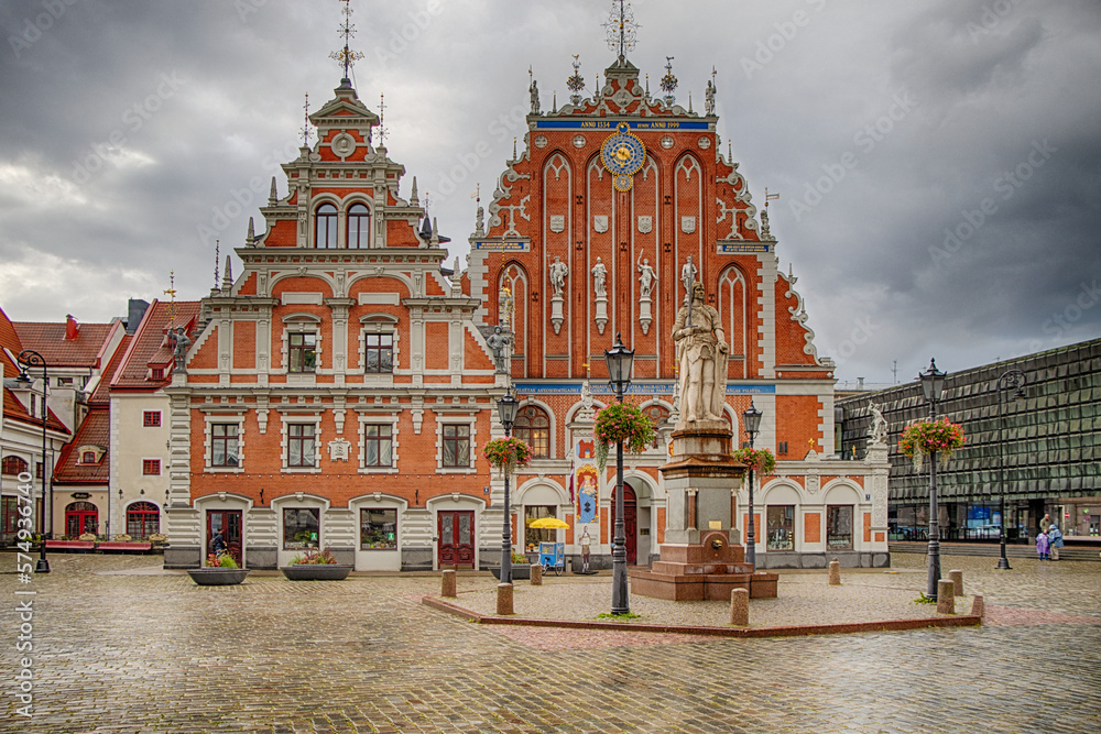 Riga. House of the Blackheads.