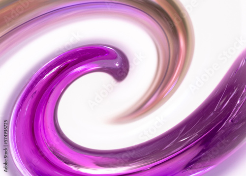 Spiral effect, abstract digital background.