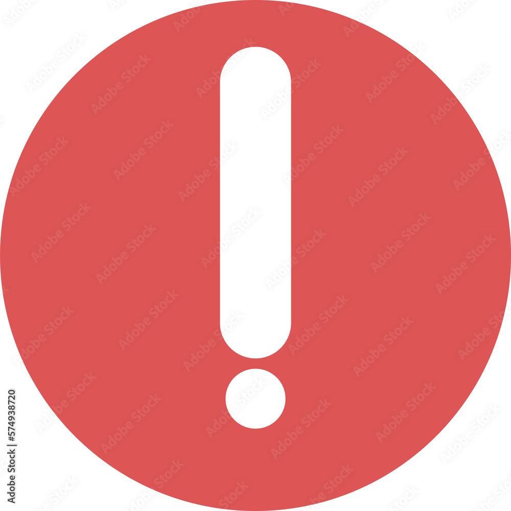 exclamation mark in red circle exclamation mark in red circle