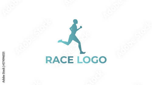 Race Logo. Race Management Company Logo, Vector Logos, Man logo, Race vector, vector logo files, 