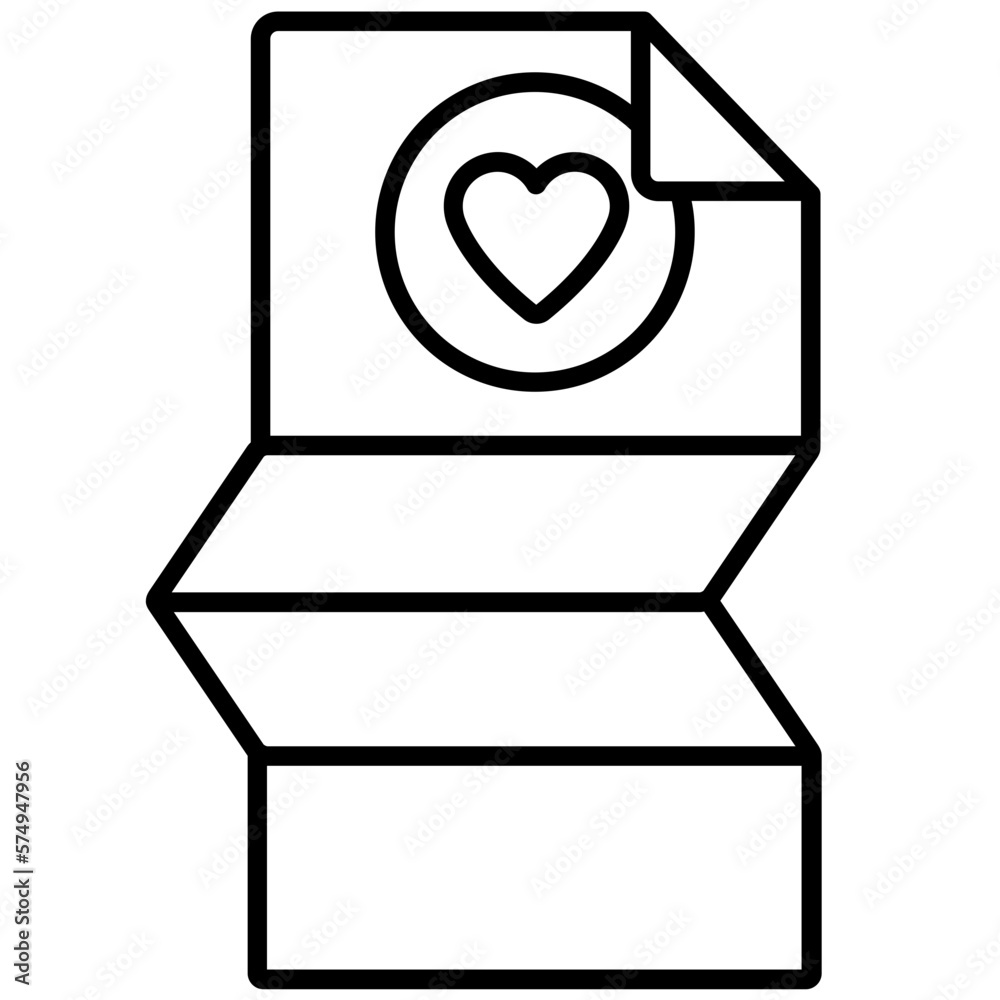 Sobre con mensaje de amor. San Valentín. Carta de amor con corazón. Sobre con mensaje de amor. San Valentín. Carta de amor con corazón.