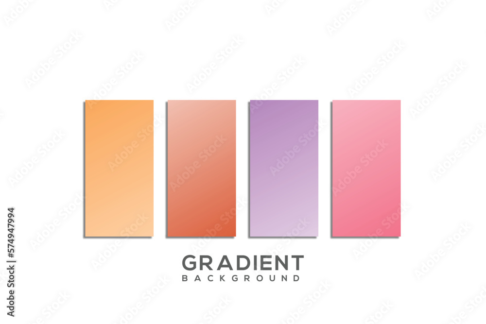 Fototapeta premium Vector gradient swatch