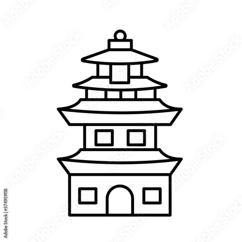 Beijing Vector Icon which can easily modify