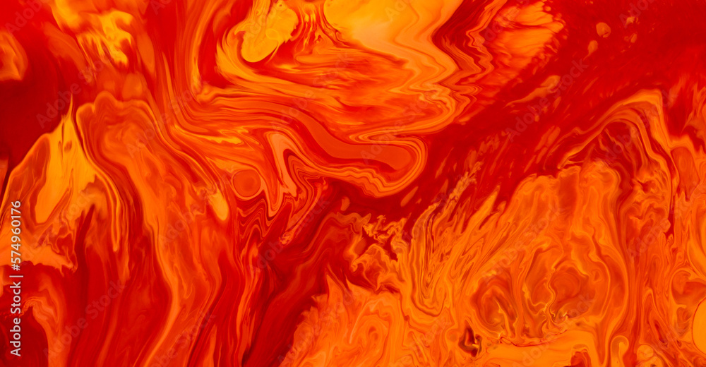 Abstract flow of liquid paints in mix Abstract flow of liquid paints in mix