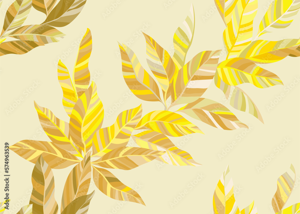 custom made wallpaper toronto digitalDetailed tree leaves seamless wallpaper vector. Minimal botanical summer fashion fabric
