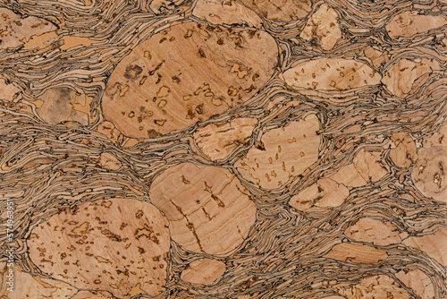 Wood cork surface