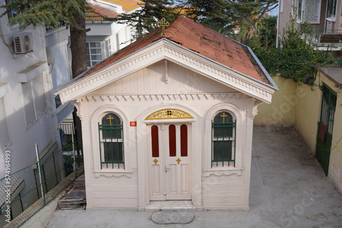 Old Chapel in Buyuk Ada, Istanbul, Turkiye photo