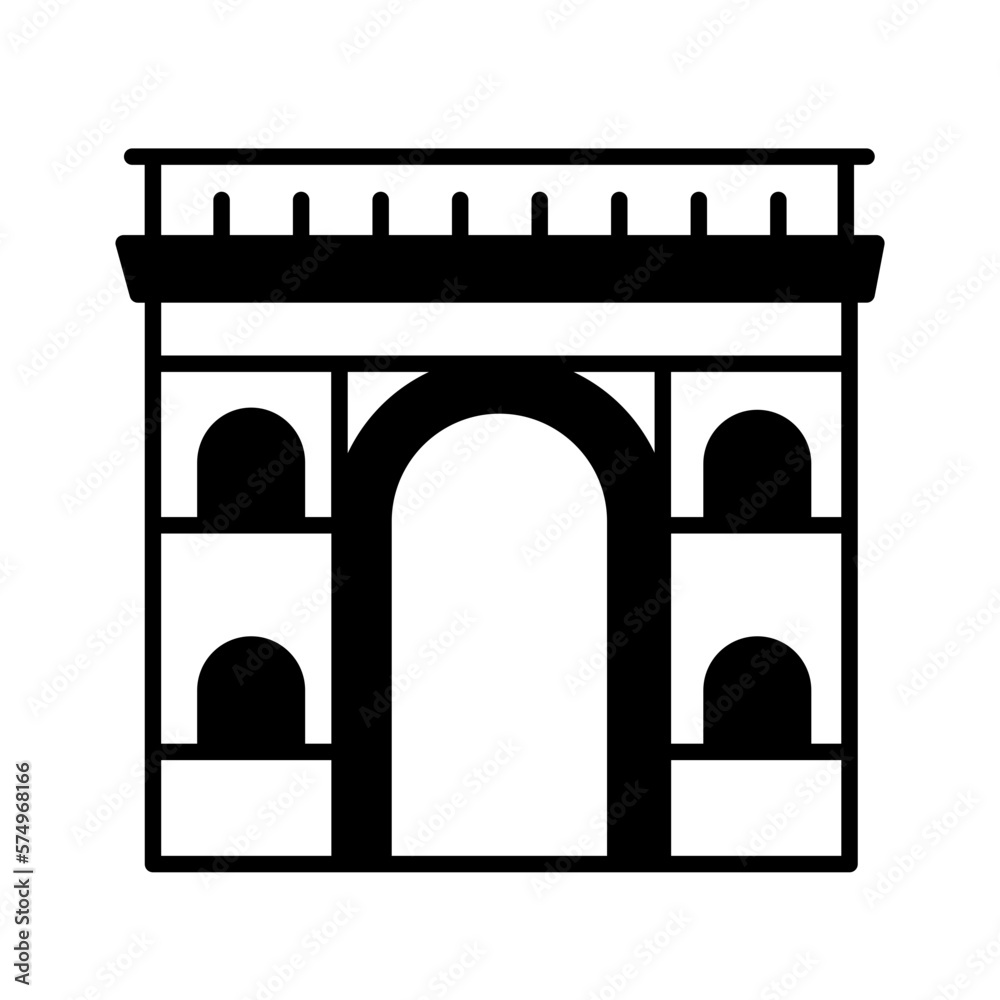 Flinders street station Vector Icon which can easily modify

