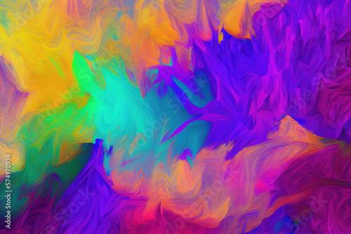 abstract colorful background created with Generative AI technology © Robert Herhold
