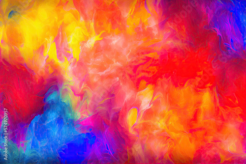 abstract colorful background created with Generative AI technology © Robert Herhold