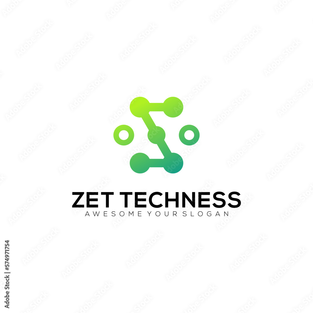 letter Z modern colorful logo gradient letter Z modern colorful logo gradient