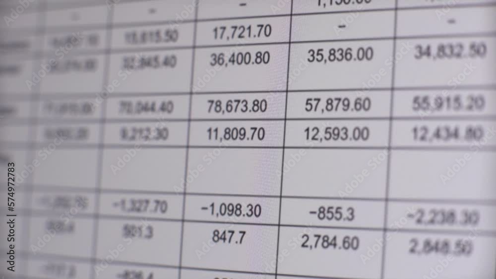 Business finance and income statement, accounting, statistics concept Business finance and income statement, accounting, statistics concept