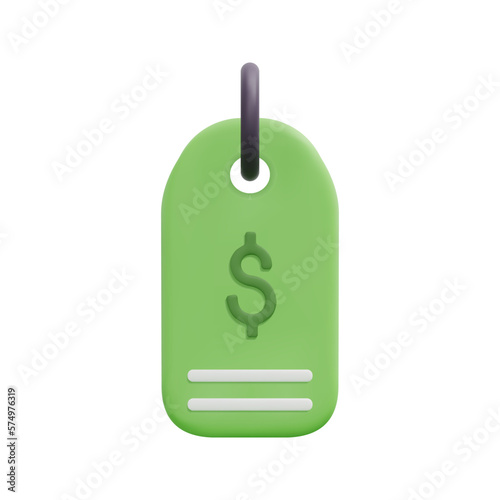 3d online shopping tag price icon vector. Isolated on white background. 3d commercial, shopping and promotion concept. Cartoon minimal style. 3d sale tag icon vector render illustration.