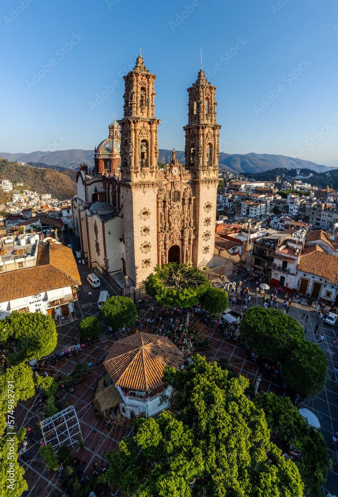 Taxco, Guerrero, Pueblo magico, Aerial photo