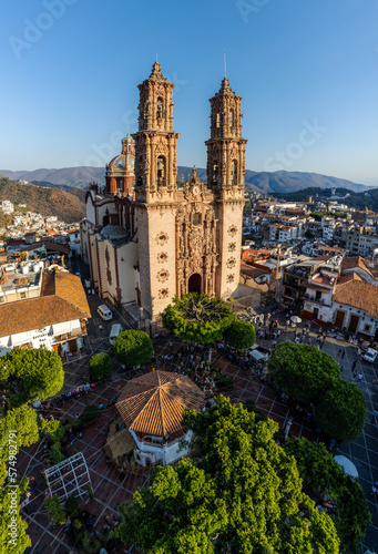 Taxco, Guerrero, Pueblo magico, Aerial photo photo