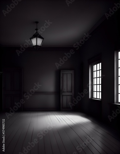 Desolate Room: A Depiction of Depression (Generative AI, Generative, AI)