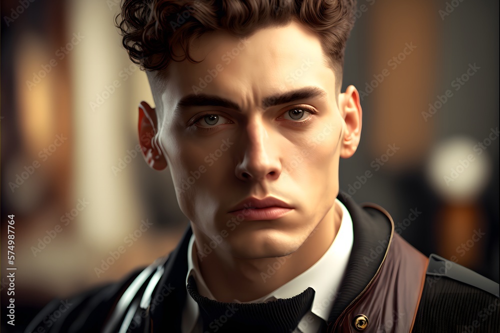Portrait of a handsome man Portrait of a handsome man