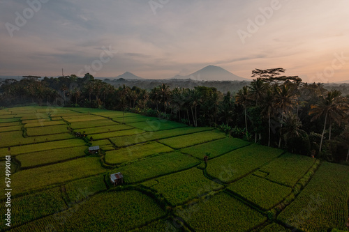First lights in Bali