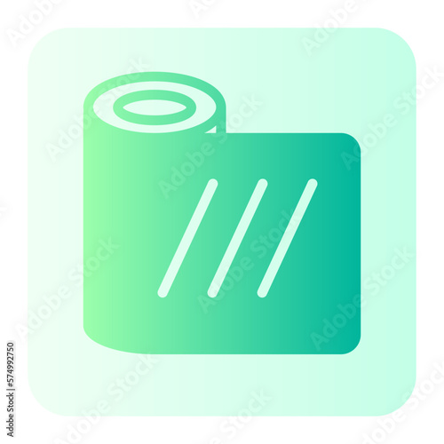 plastic wrap gradient icon