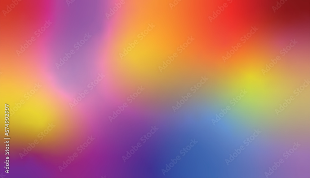 Colourful freeform gradient background. Vector illustration