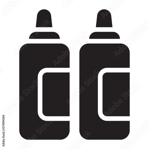 Sauce Bottle glyph icon