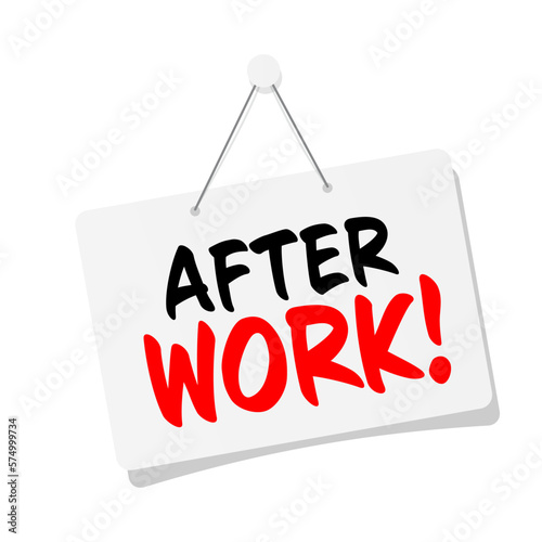 After work