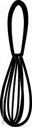 Hand Drawn Doodle Wire Whisk