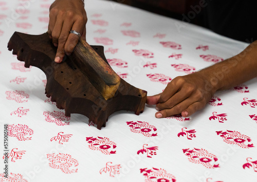 Block printing workshop, Rajasthan, Jaipur, India
