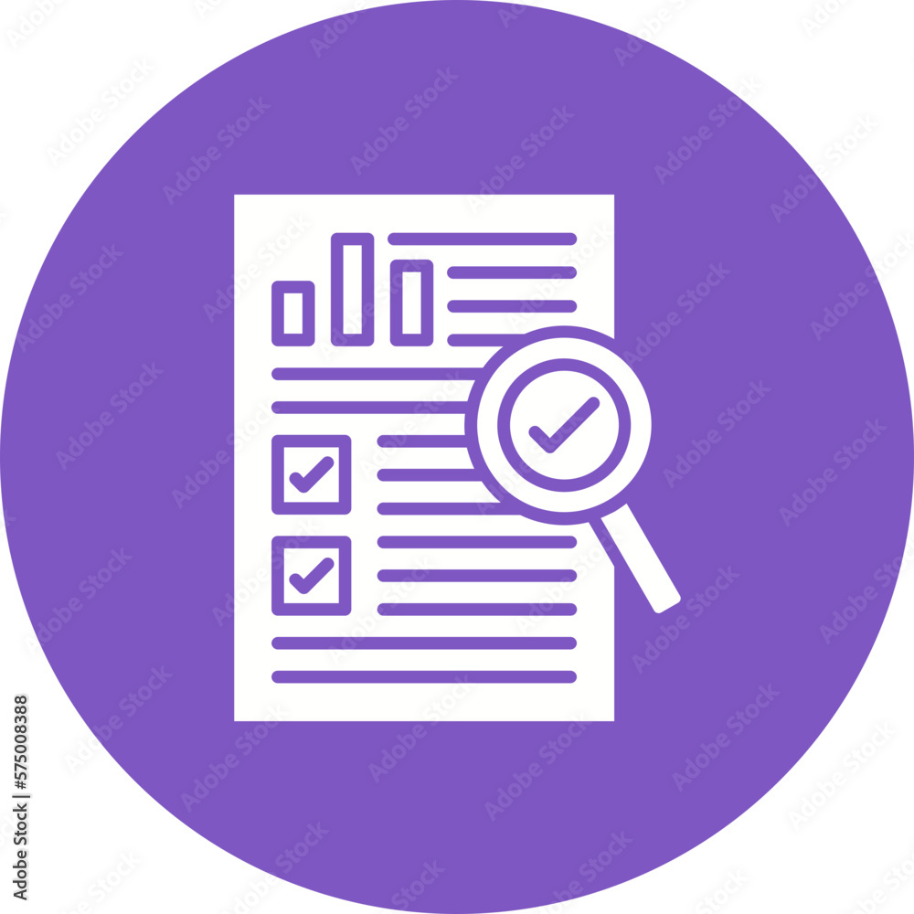 Analysis and Evaluation Icon Analysis and Evaluation Icon