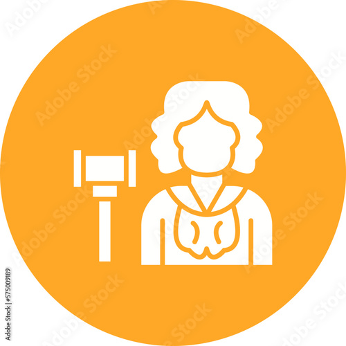 Judge Female Icon
