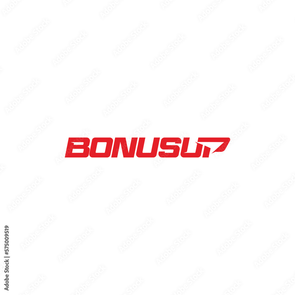 Bonus Up and arrow logo vector template icon Bonus Up and arrow logo vector template icon
