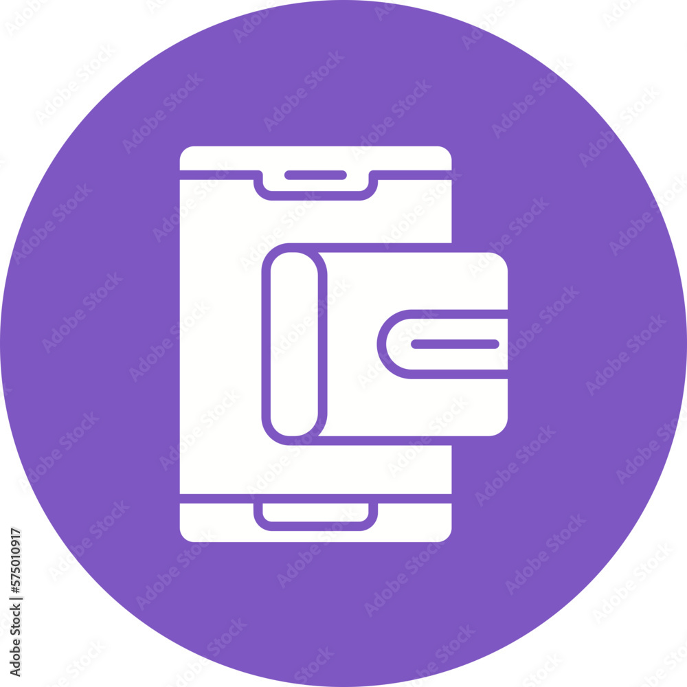 Mobile Wallet Icon Mobile Wallet Icon