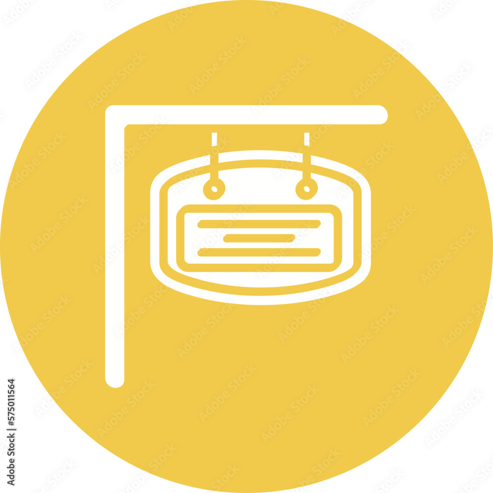 Signboard Icon Signboard Icon