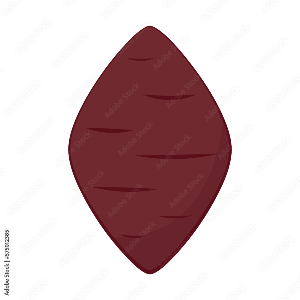 Sweet potato. Organic healthy vegetable. Fresh natural root. Made in vector cartoon flat style. Roasted sweet potato. Japanese Sweet potato. Sweet potato. Organic healthy vegetable. Fresh natural root. Made in vector cartoon flat style. Roasted sweet potato. Japanese Sweet potato.