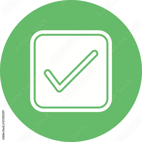 Marked Line Icon