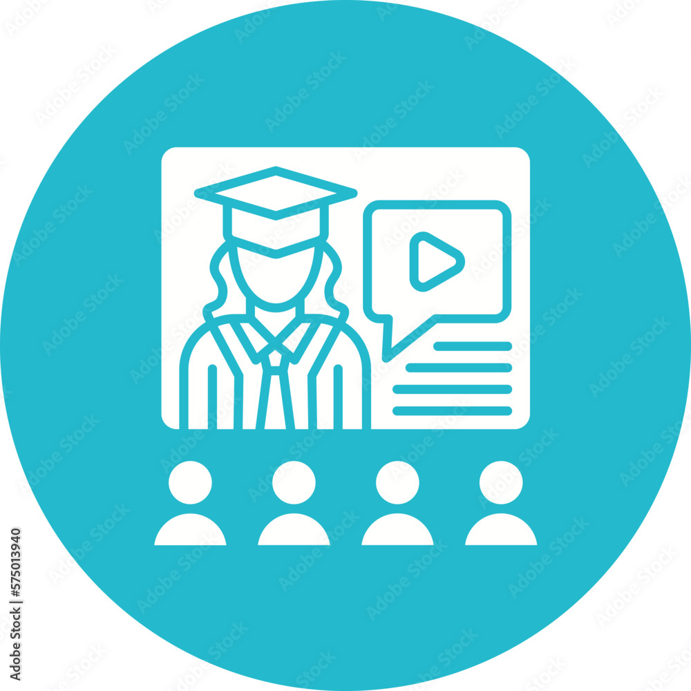 Distance Learning Icon