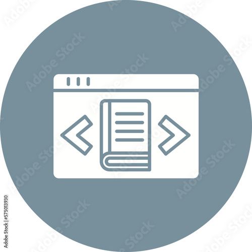 Ebook Bookstore Icon