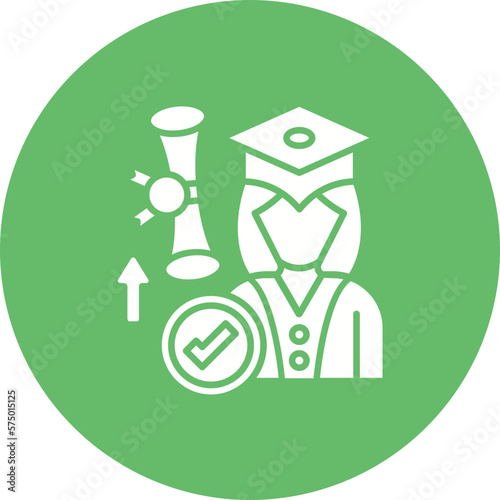 Postgraduate Student Icon
