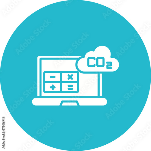 Carbon Footprint Calculator Icon