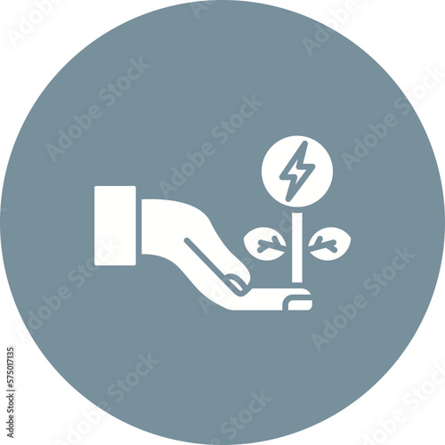 Reduce Energy Consumption Icon