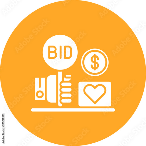 Charity Auction Icon