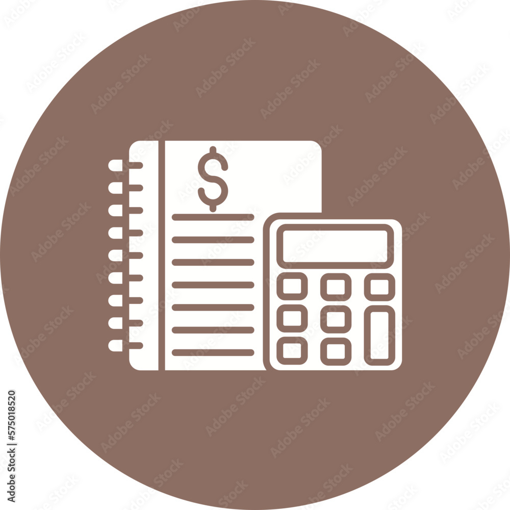 Book Keeping Icon Book Keeping Icon