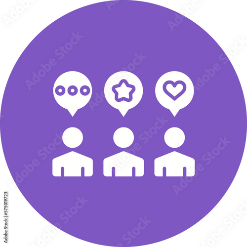 Social Media Audience Icon