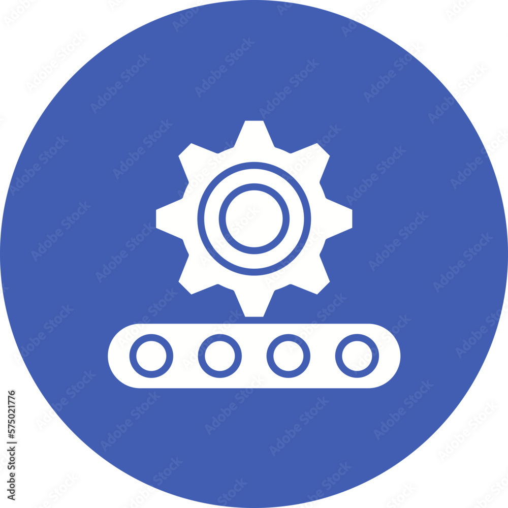 Obraz premium Production Line Icon